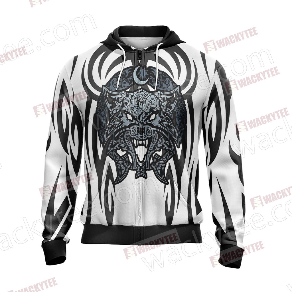 Fenrir Unisex Zip Up Hoodie Jacket