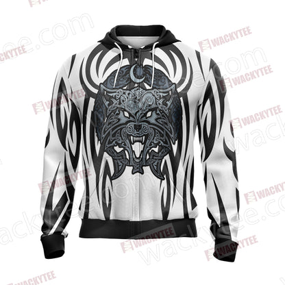 Fenrir Unisex Zip Up Hoodie Jacket