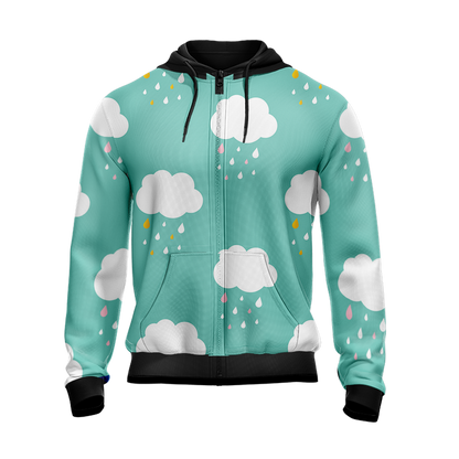 Too Kawaii To Live Too Sugoi To Die Japanese Unisex Zip Up Hoodie
