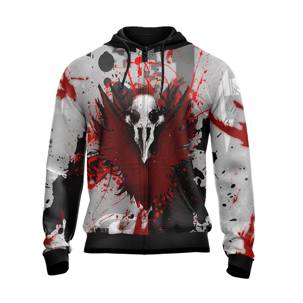 Infamous: Bad Karmal Unisex Zip Up Hoodie