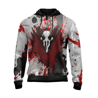 Infamous: Bad Karmal Unisex Zip Up Hoodie