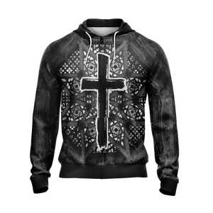 Christian - Fear Not For Jesus The Lion Of Judah Has Triumphed Unisex Zip Up Hoodie