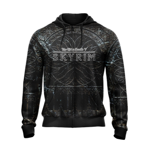 The Elder Scrolls - Skyrim New Style Unisex Zip Up Hoodie