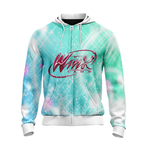 Winx Club Unisex Zip Up Hoodie