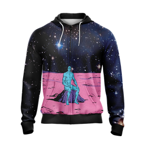 Watchmen - Dr Manhattan Unisex Zip Up Hoodie Jacket