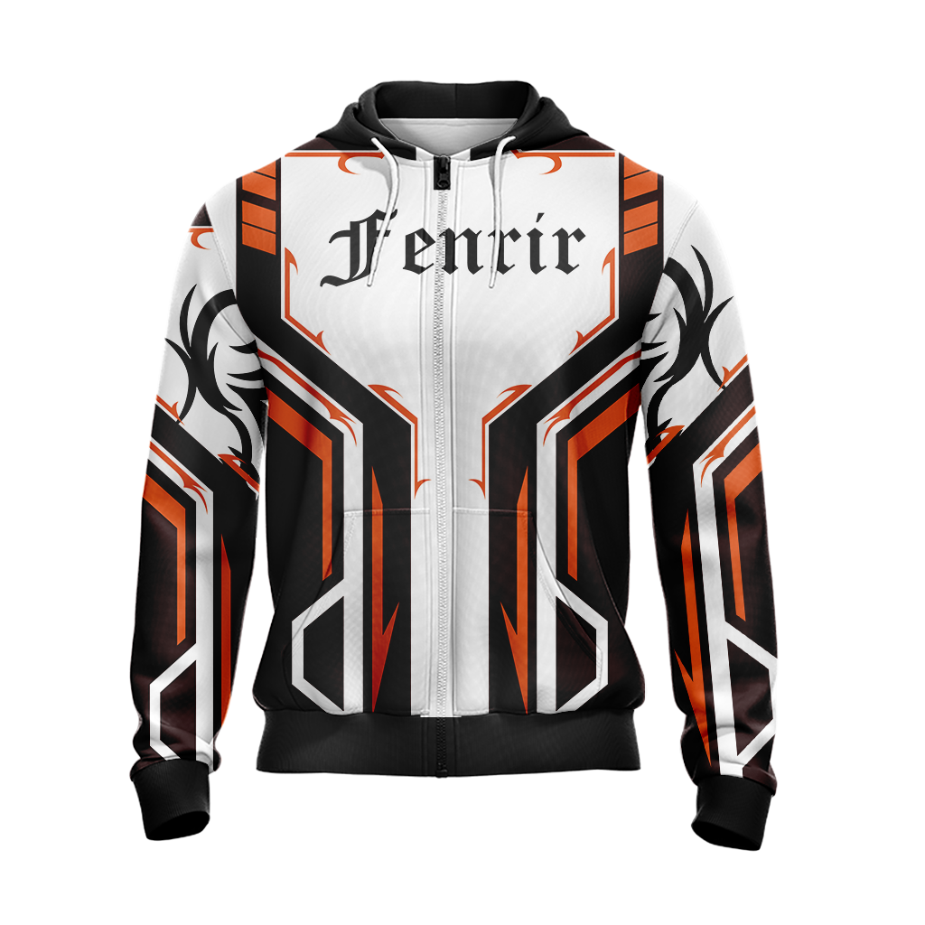 North Wolf Fenrir Unisex Zip Up Hoodie