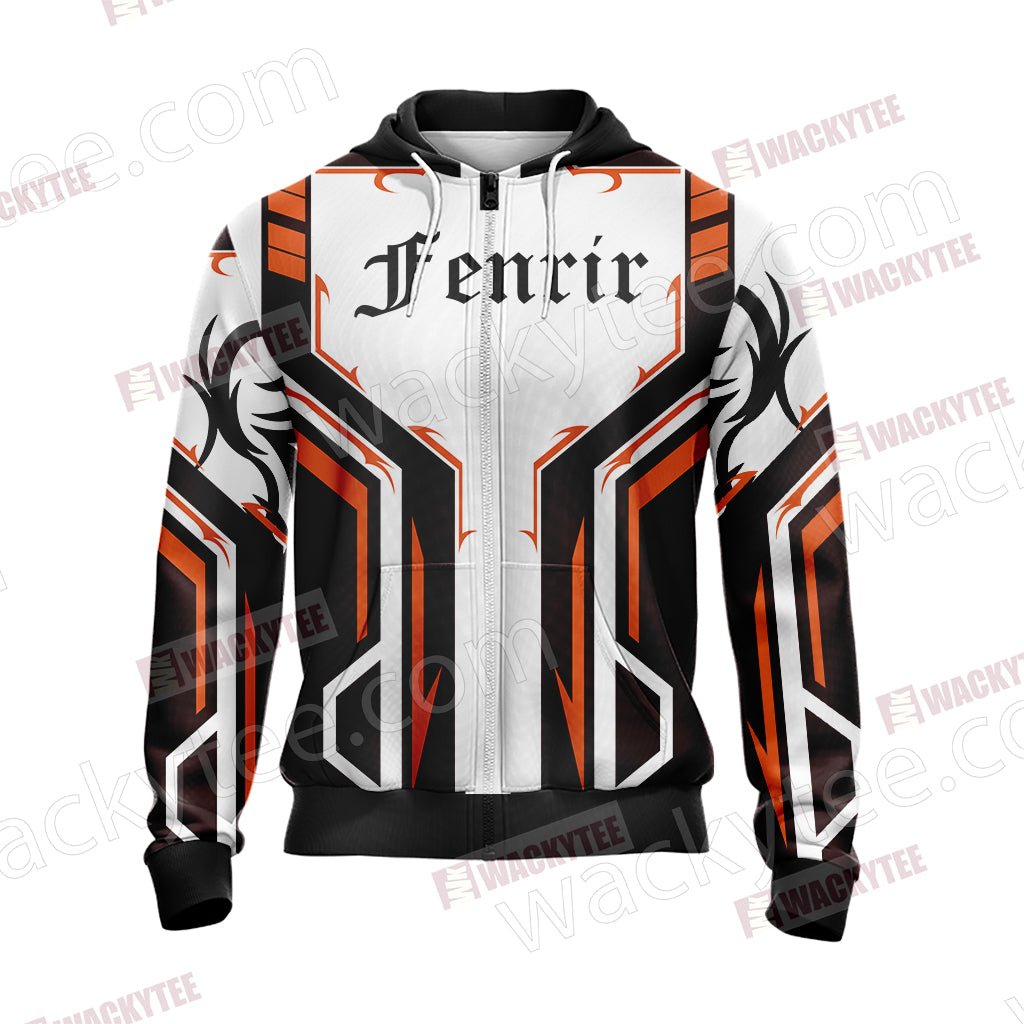 North Wolf Fenrir Unisex Zip Up Hoodie Jacket