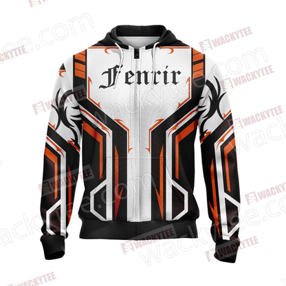 North Wolf Fenrir Unisex Zip Up Hoodie Jacket
