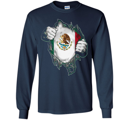 T Shirt for Super Mexico cool shirt Navy
