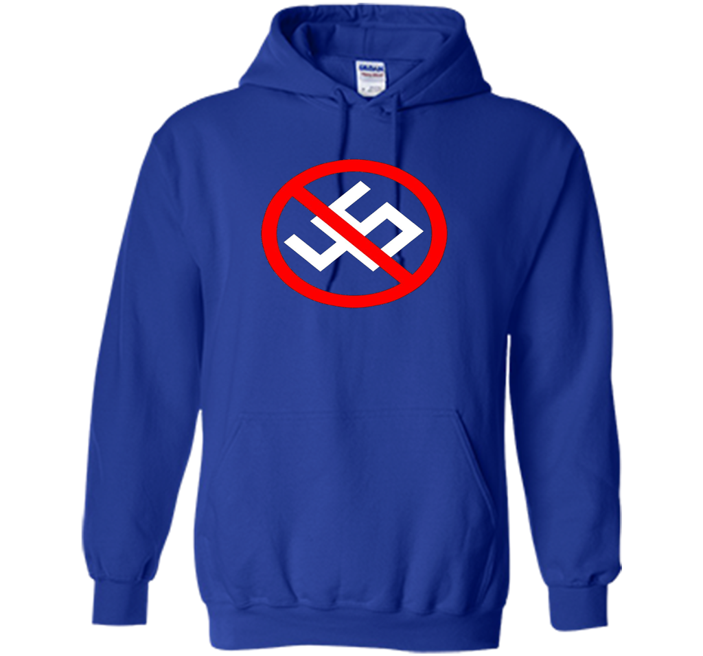 No 45 No Trump Anti Trump T-Shirt t-shirt Royal