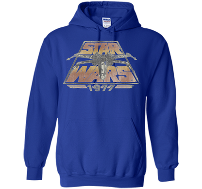 Star Wars 1977 Time Warp Graphic T-Shirt cool shirt Royal