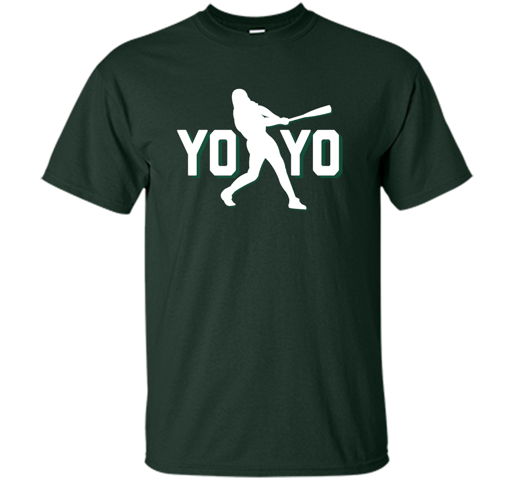 YOYO T-Shirt Chicago Baseball Big Hitter shirt Forest Green