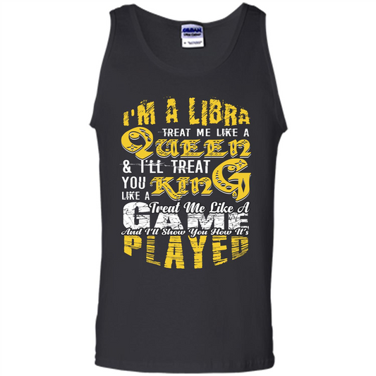 Libra T-shirt Im A Libra Treat Me Like A Queen Royal