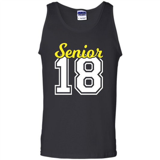Senior Class of 2018 Jersey Style T-shirt Black