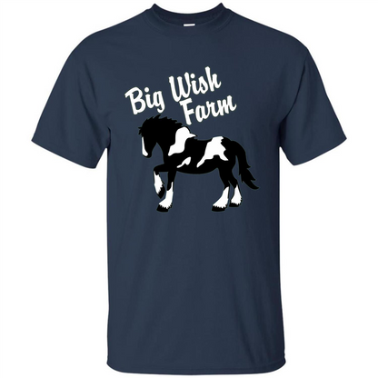 Farmer T-shirt Big Wish Farm T-Shirts Navy