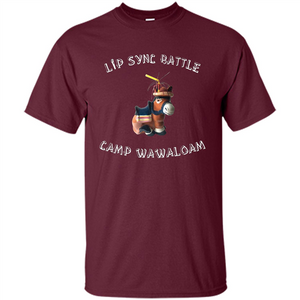 Lip Sync Camp T-shirt Camp Wawaloam