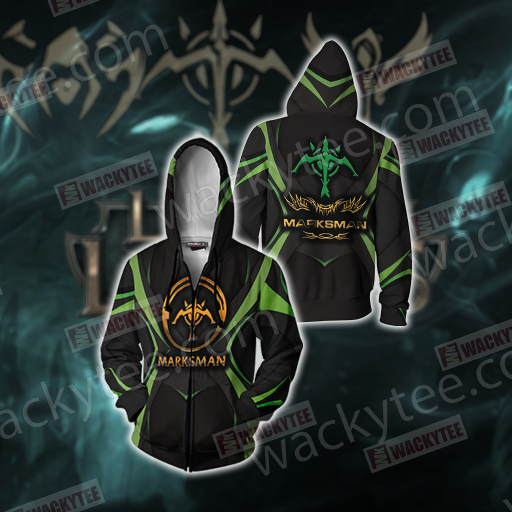 League of Legends - Marksman Unisex Zip Up Hoodie Jacket