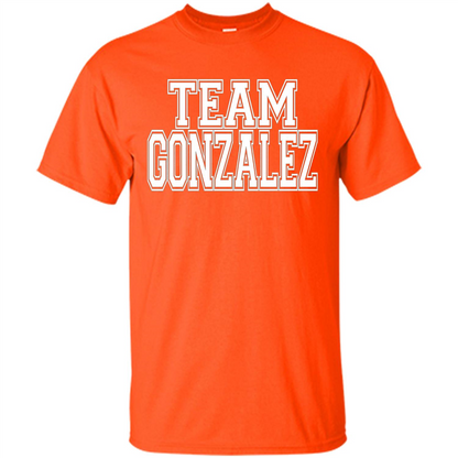 Team Gonzalez T-shirt Orange