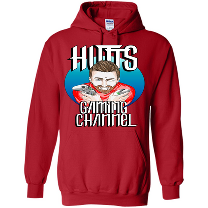 Gamer T-shirt Hutts Gaming Alternate Red