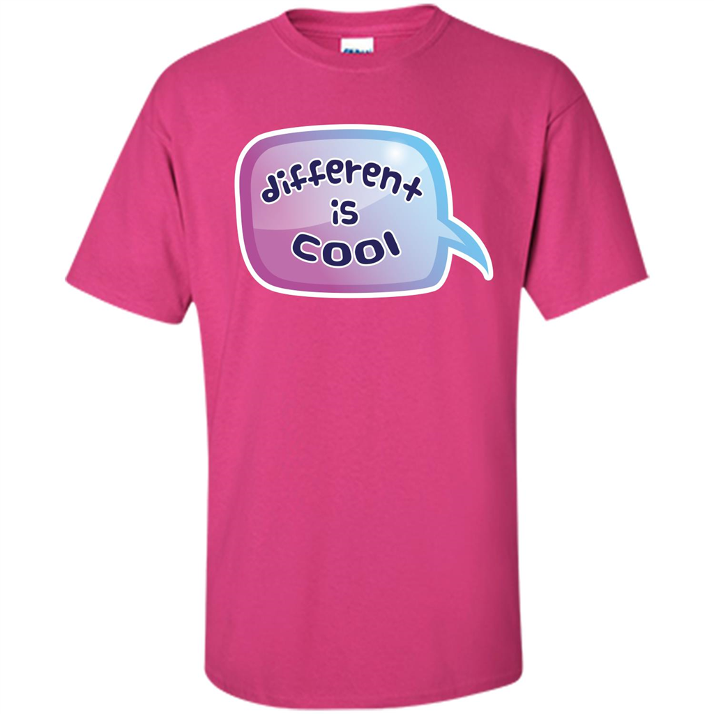Lifestyle T-shirt Different is Cool T-shirt Heliconia