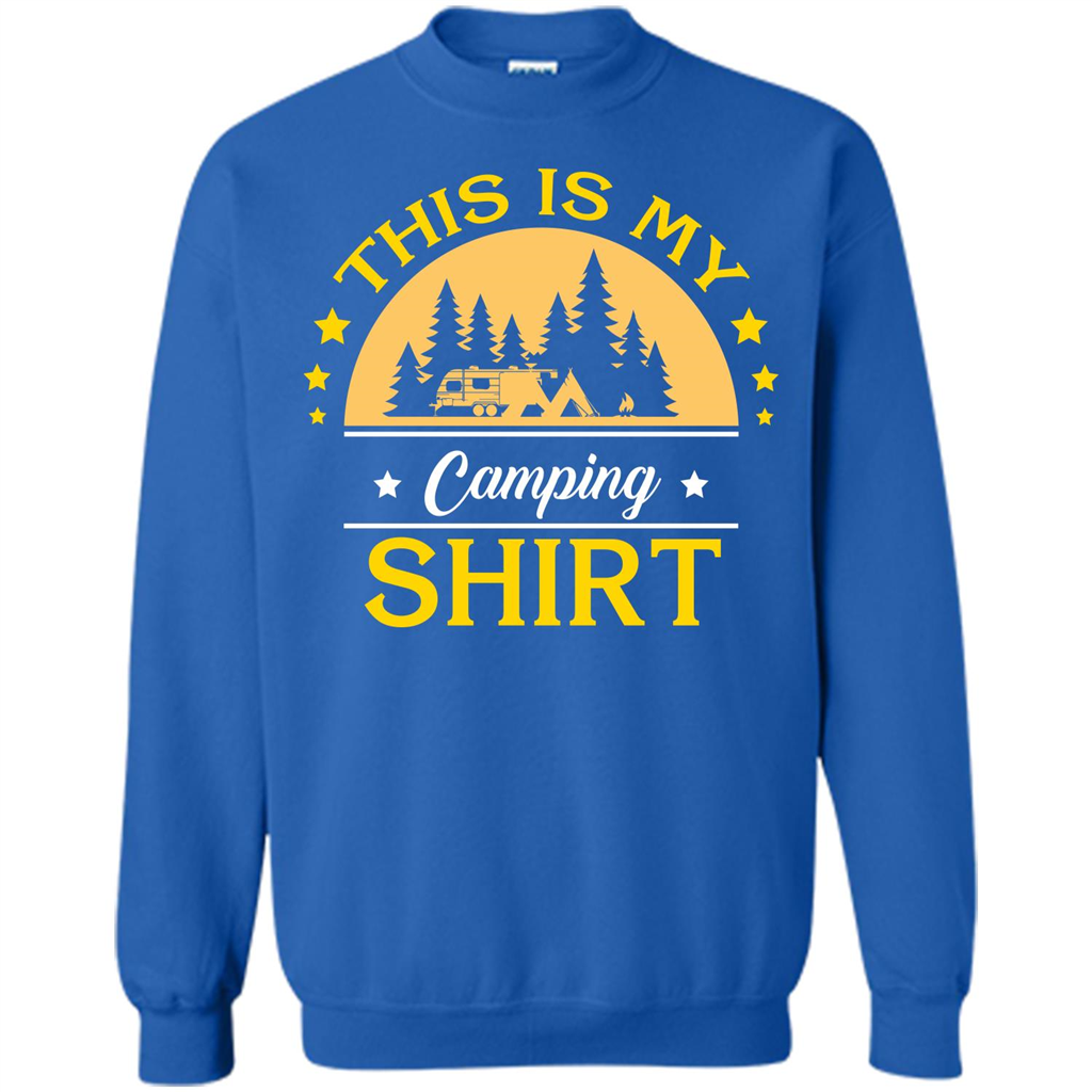 Camping T-shirt This Is My Camping Shirt T-shirt Royal