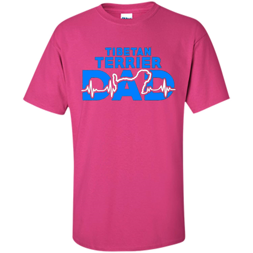 Tibetan Terrier Dad T-shirt Heliconia