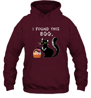 I Found This Egg Cat Easter Day Shirt Hoodie