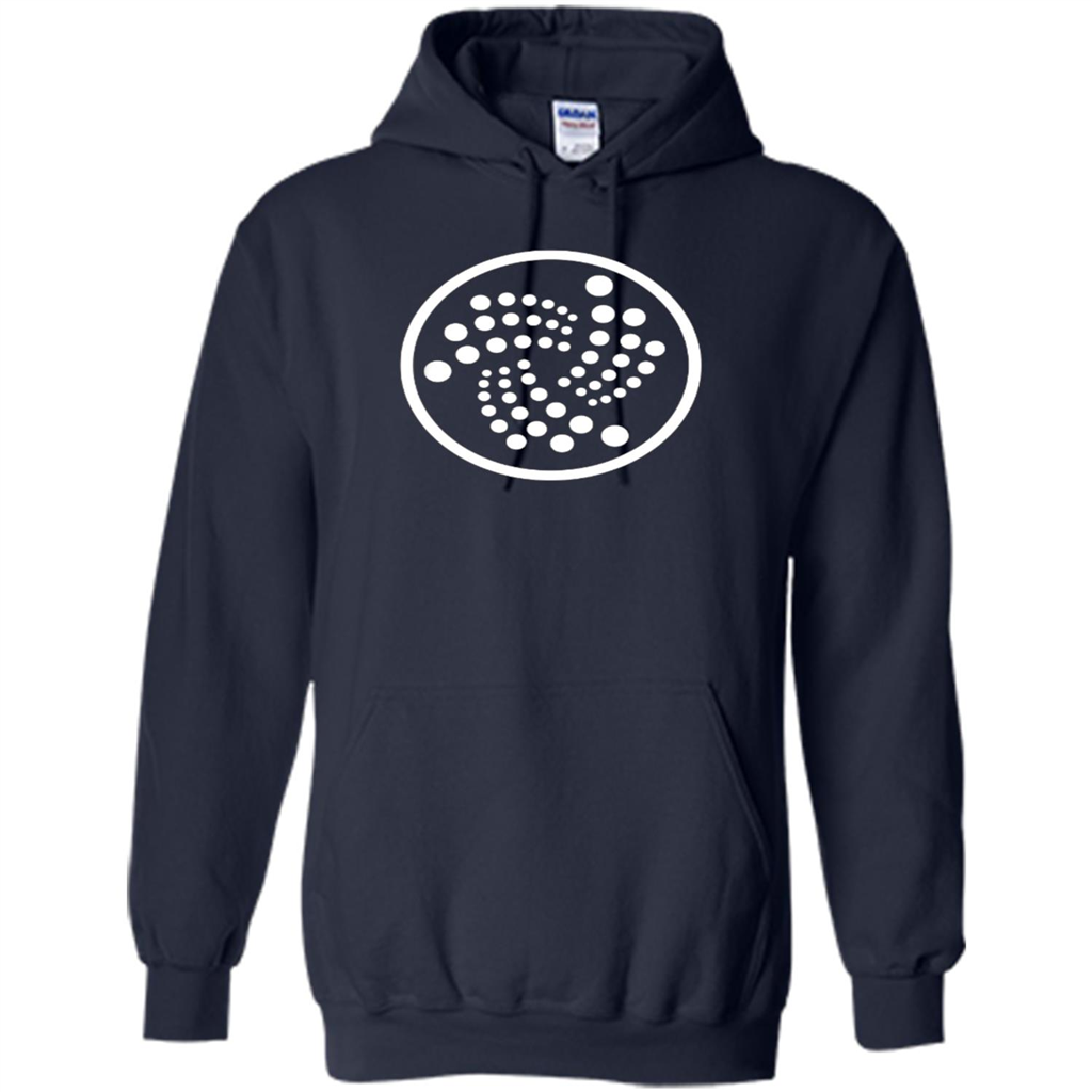 Iota T-Shirt - MIOTA Cryptocurrency Blockchain Token T-shirt Navy