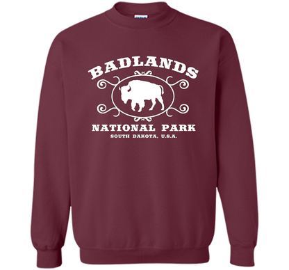 Whereables: Badlands National Park T-Shirt cool shirt Maroon