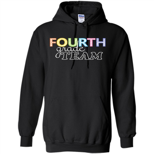 Fourth Grade Team T-shirt Black