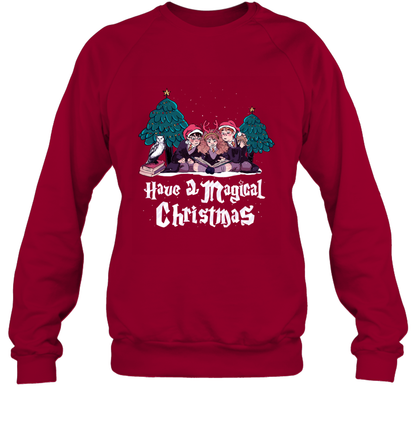 Have A Magical Christmas Harry Potter Sweatshirt Sweatshirt Cardinal Red