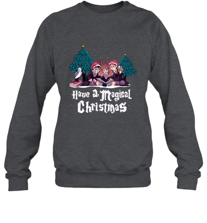 Have A Magical Christmas Harry Potter Sweatshirt Sweatshirt Dark Heather