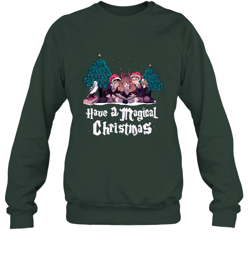 Have A Magical Christmas Harry Potter Sweatshirt Sweatshirt Forest