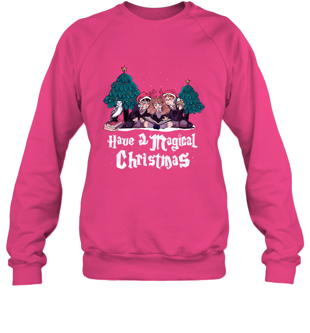Have A Magical Christmas Harry Potter Sweatshirt Sweatshirt Heliconia