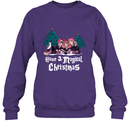 Have A Magical Christmas Harry Potter Sweatshirt Sweatshirt Purple