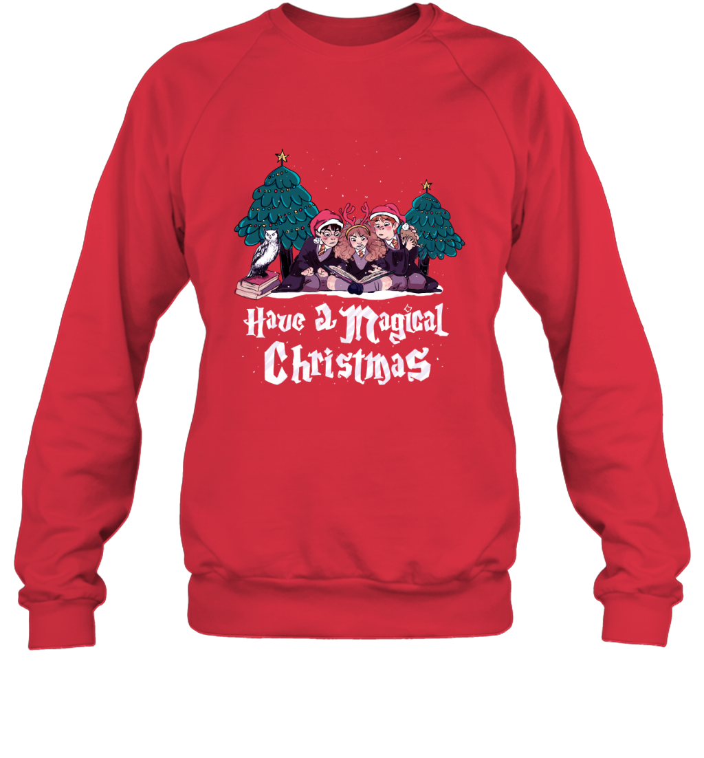 Have A Magical Christmas Harry Potter Sweatshirt Sweatshirt Red