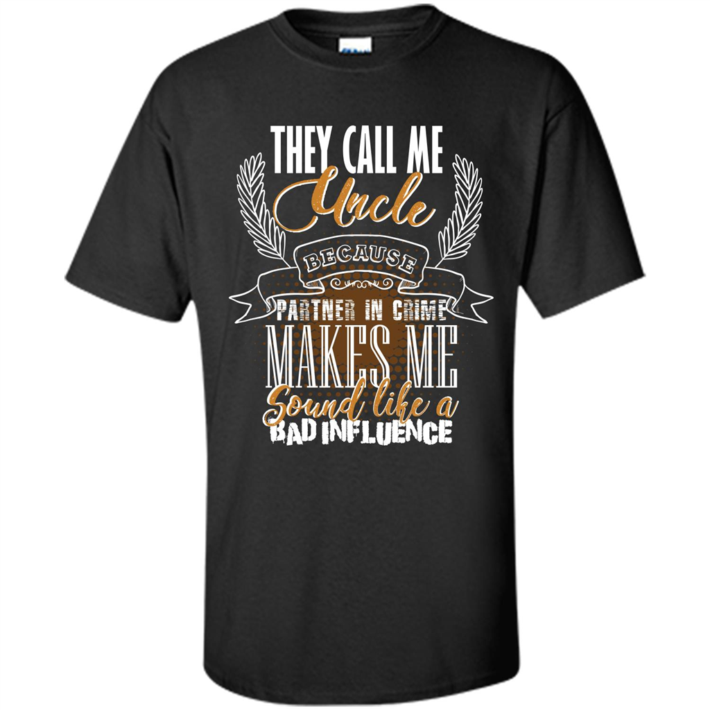 Uncle T-shirt They Call Me Uncle - Partner In Crime Purple