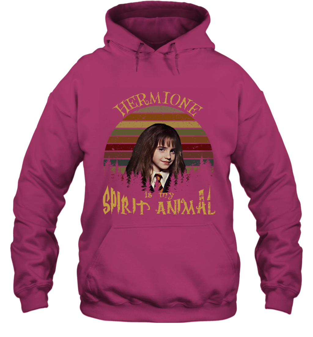 Hermione Is My Spirit Animal Harry Potter Fan Hoodie Hoodie Heliconia