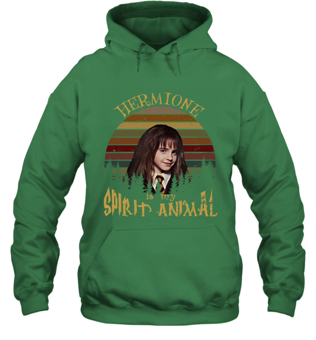 Hermione Is My Spirit Animal Harry Potter Fan Hoodie Hoodie Irish
