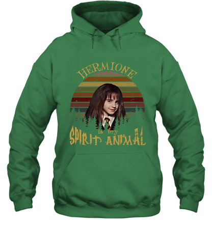 Hermione Is My Spirit Animal Harry Potter Fan Hoodie Hoodie Irish