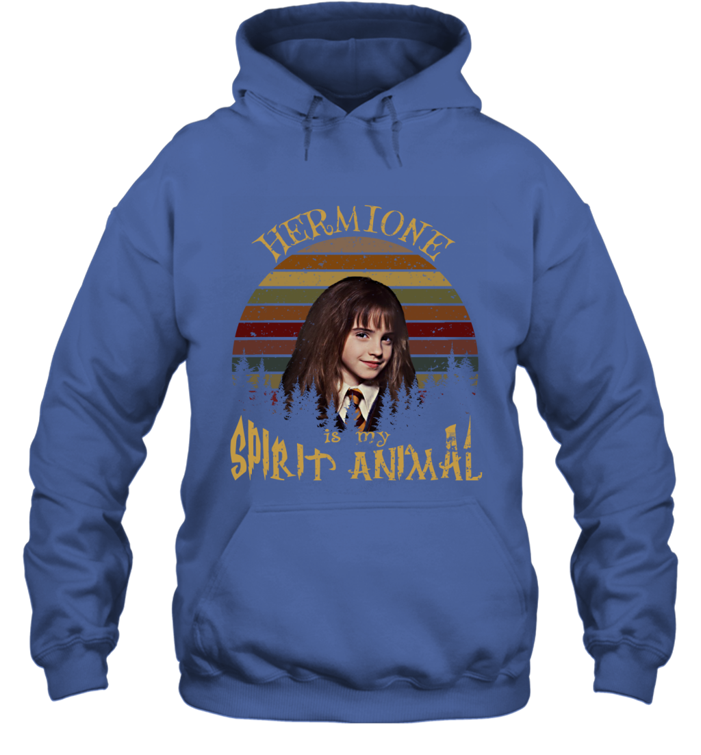 Hermione Is My Spirit Animal Harry Potter Fan Hoodie Hoodie Royal