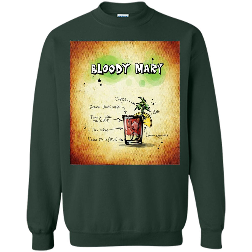 Bloody Mary Drink Recipe Alcohol Liquor Bartender T-shirt