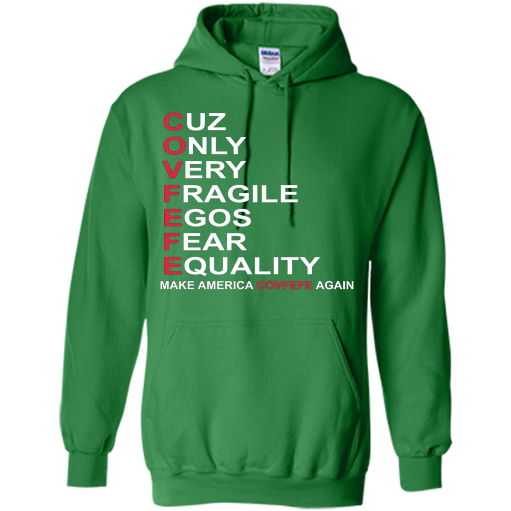 American T-shirt Make America Covfefe Again Irish Green