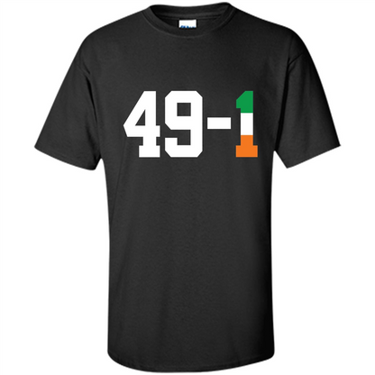 Funny Ireland Boxing T-shirt 49-1 T-shirt Black