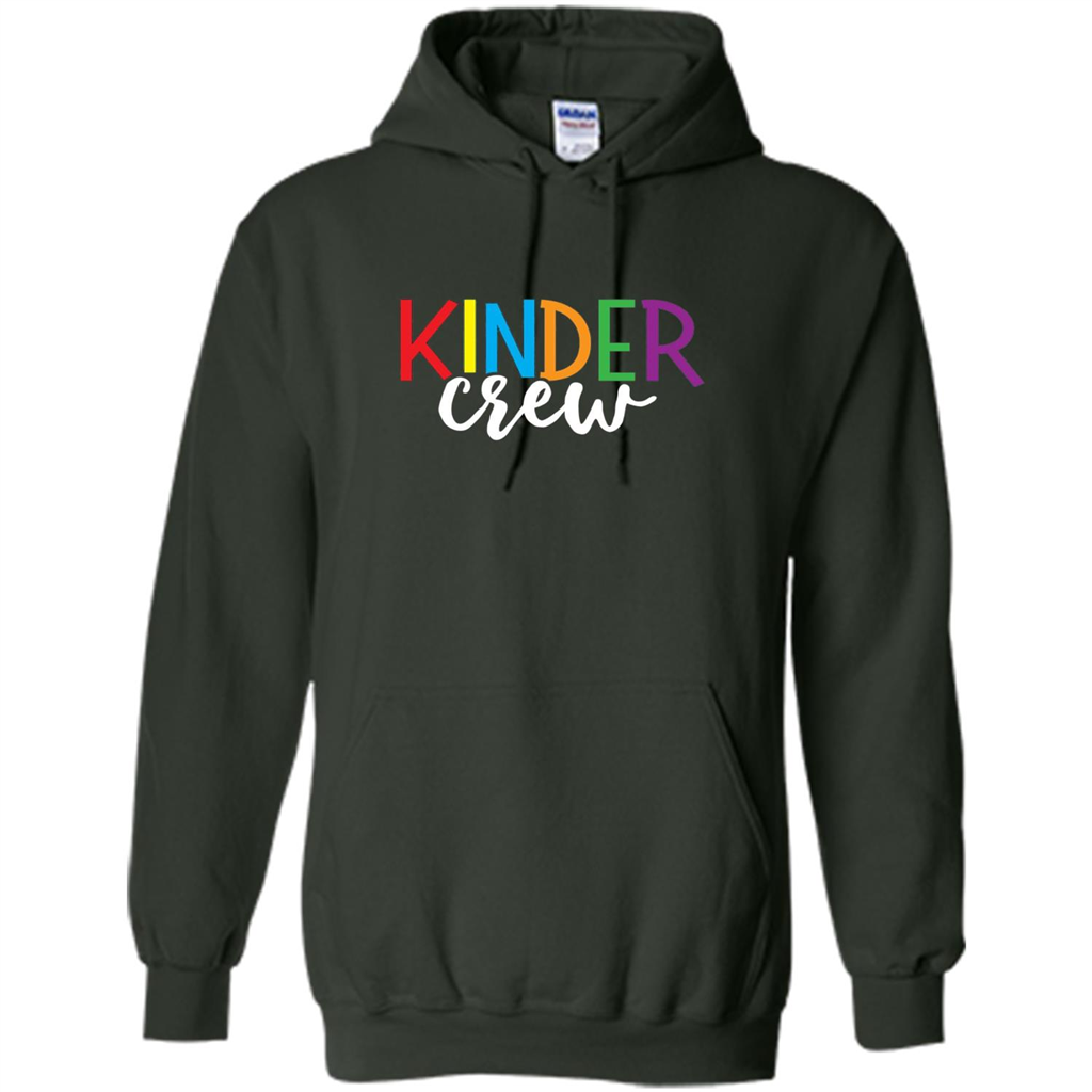 Cute Kindergarten Teacher Team T-Shirt Forest Green