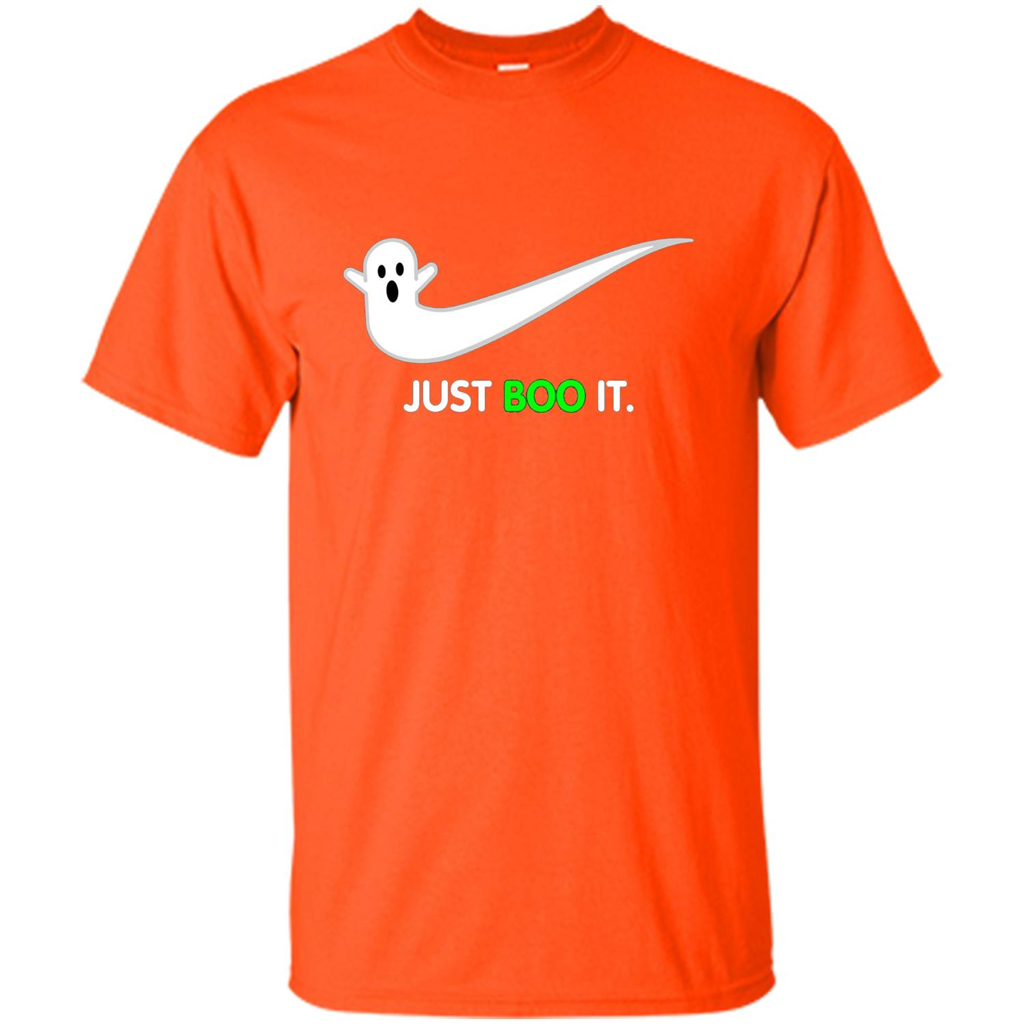 Just Boo It T-shirt Halloween Shirts Orange