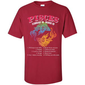 Pisces Facts T-shirt