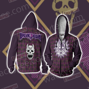 JoJo' Bizarre Adventure - Kira Yoshikage Symbol Unisex Zip Up Hoodie Jacket