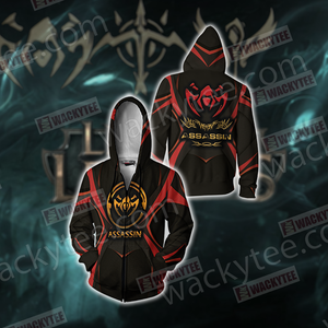 League of Legends - Asassin Zip Up Hoodie Jacket