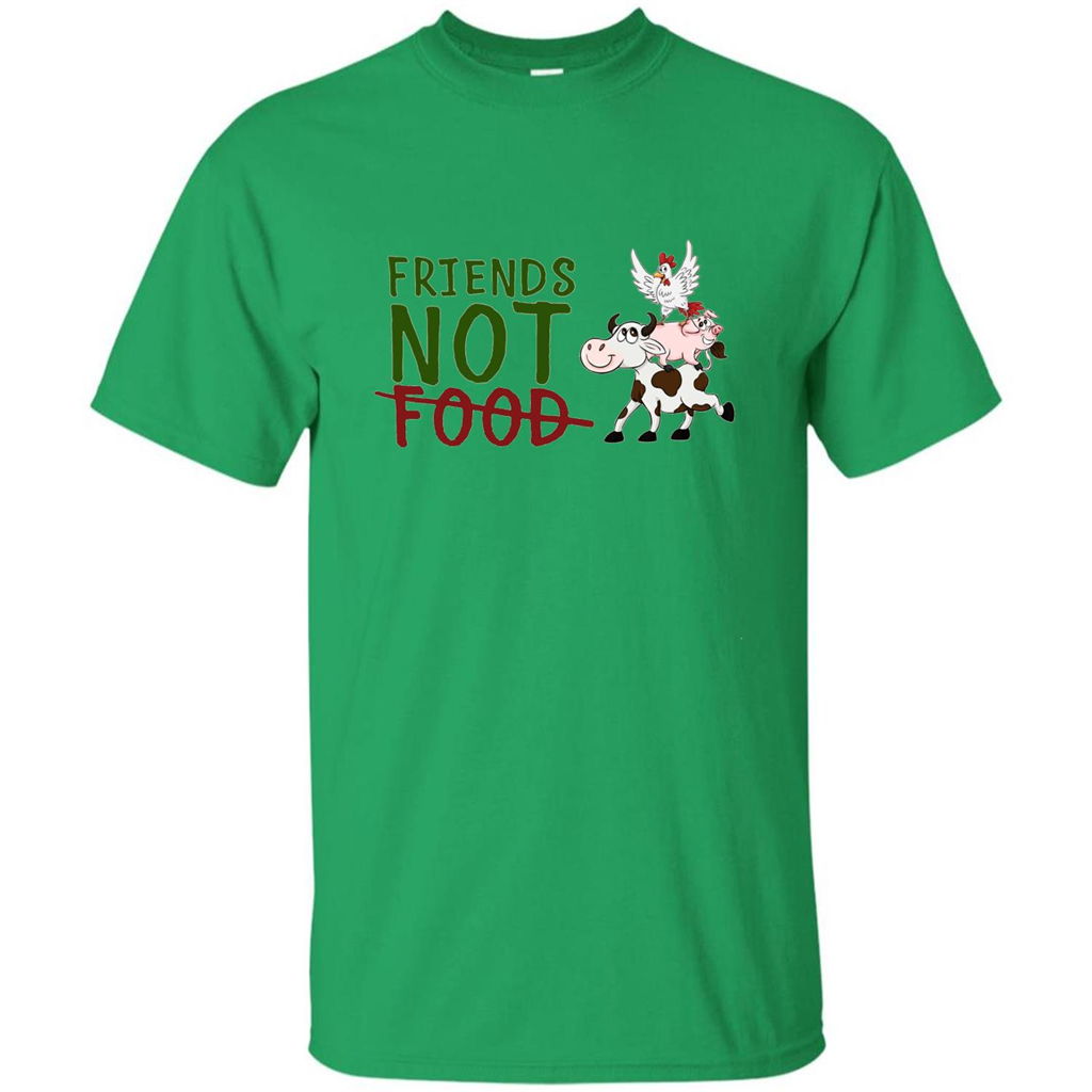 Friends Not Food T-Shirt Irish Green